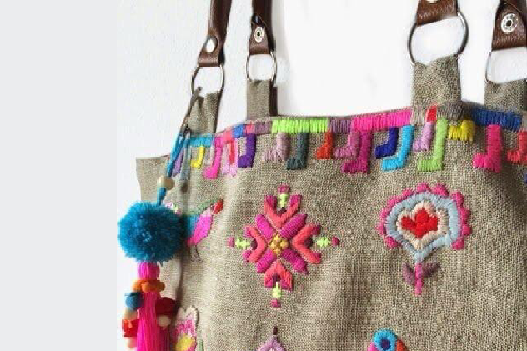 Bahaar Embroidered Tote